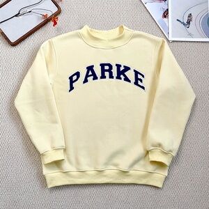 PARKE Women's Yellow Sweatshirt